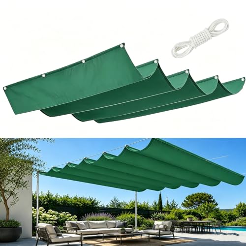 Toldo con ojales para terraza jardín ideal para crear sombra fresca 2
