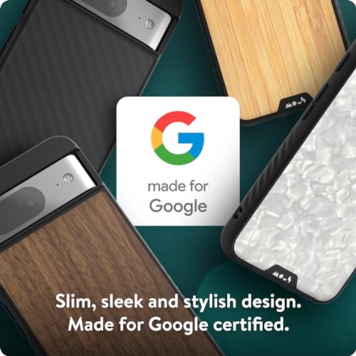 Coque Google Pixel 8 antichoc Mous Limitless 5.0 acétate blanc MagSafe - 2