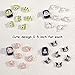 80Pcs Kawaii Nail Charms Set, 3D Cartoon Colorful Nails Accessories for DIY Nail Art, Y2k Resin Rhinestones Nail Decorations (80P)