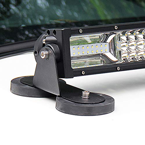 Omotor Powerful Mount Bracket Sucker Holder Magnetic Base F/Roof Led Light Bar Offroad thumb #6