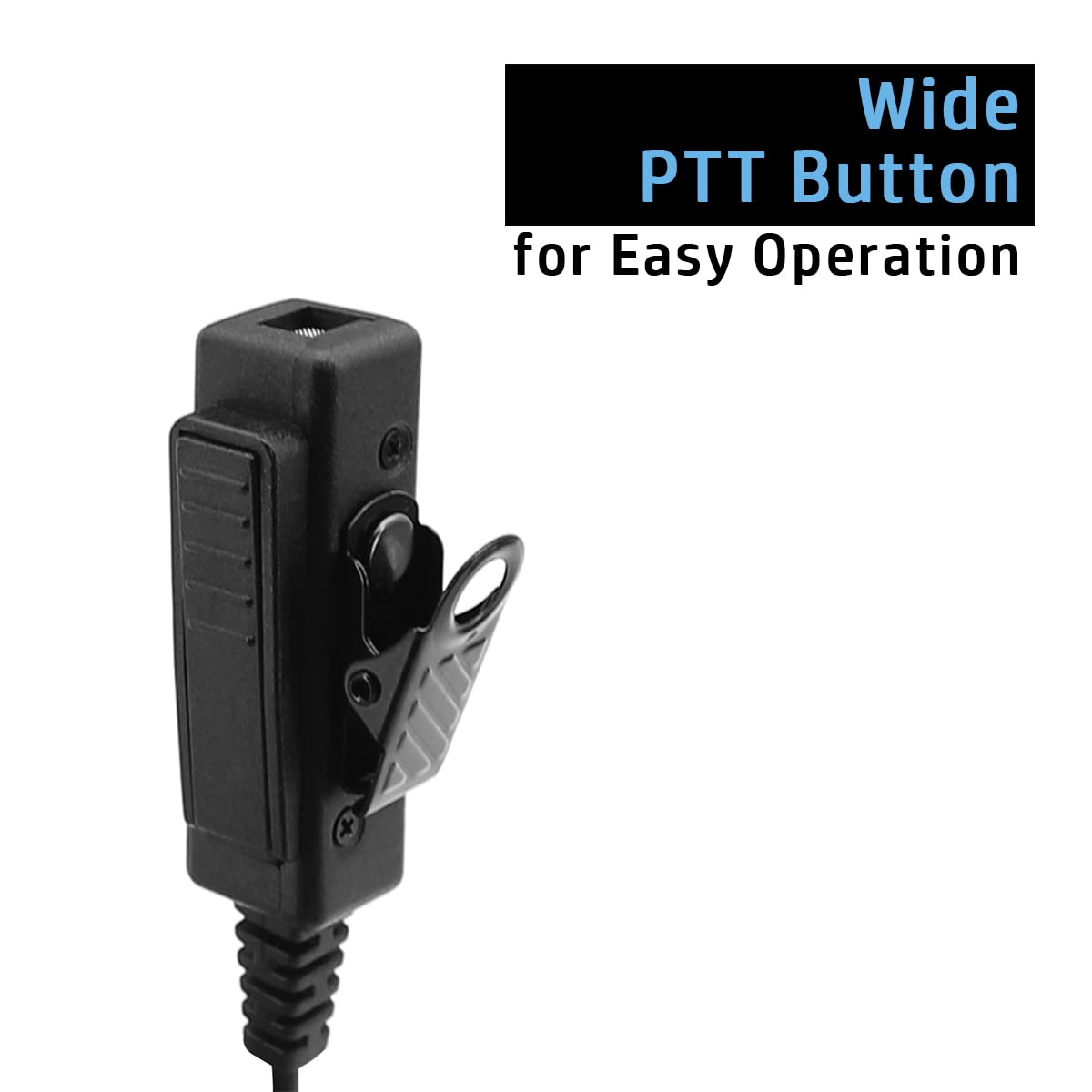 Oreillette Écouteur Pour Motorola Radio MotoTRBO Mic PTT Multibroches | Compatible DP2400/DP2400e/DP3441e/DEP550e, MTP3150/MTP3550, XPR3000/XPR3300e/XPR3500/XPR3500e Talkie Walkie