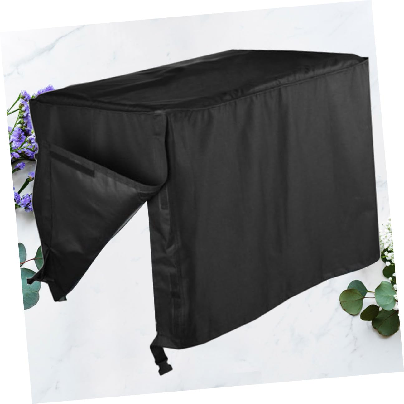DECHOUS Funda Protectora para Generador Cubierta Rectangular Resistente la Lluvia y Rayos UV Funda Negra para Uso Exterior Jardín y Patio