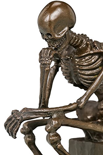 Toperkin Modern Sculpture The Thinker Home Decoration Carving Brass Statue Tpe-998 #TOP6