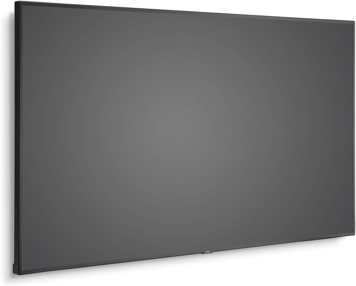 NEC V Series V754Q Digital Signage Flat Panel 75" LED 4K Ultra HD Black
