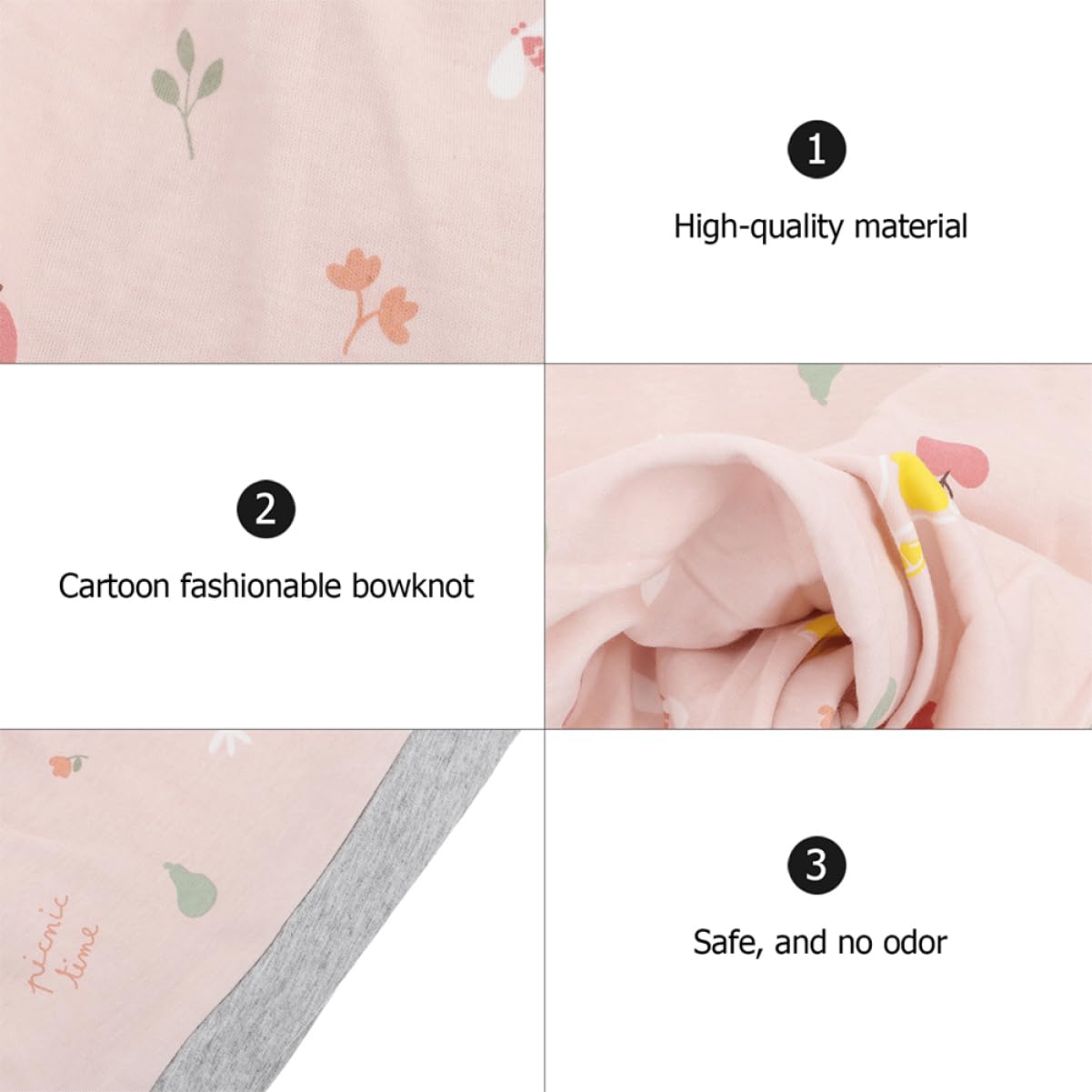 Beavorty Chapeau de Nuit pour Femme de Chapeau de Confinement Pratique Été Rose avec Turban pour Postpartum Printemps