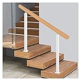 Facile à nettoyer et à installer : revêtement antirouille de haute qualité, lisse et délicat, imperméable et facile à nettoyer. Accessoires de montage inclus, peut être installé sur des marches en béton ou en bois.