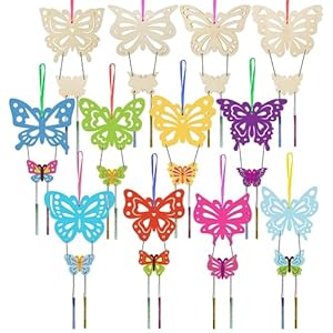 Wednok Motyle Wiatraczki Zestaw 12 sztuk