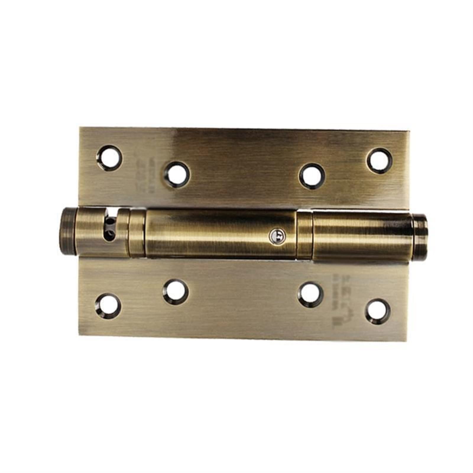 Nvsfzgiyg Silver Heavy Duty Hinges Automatic Self Closing Spring Stainless Steel Door Hinge For Corridors Boilers Apartments Entrances With Double Function(Silver)