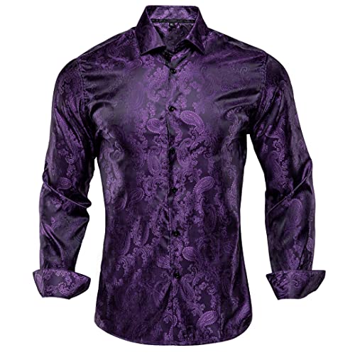 Chemise en soie motif floral cachemire Suwequest pour affirmer votre style unique