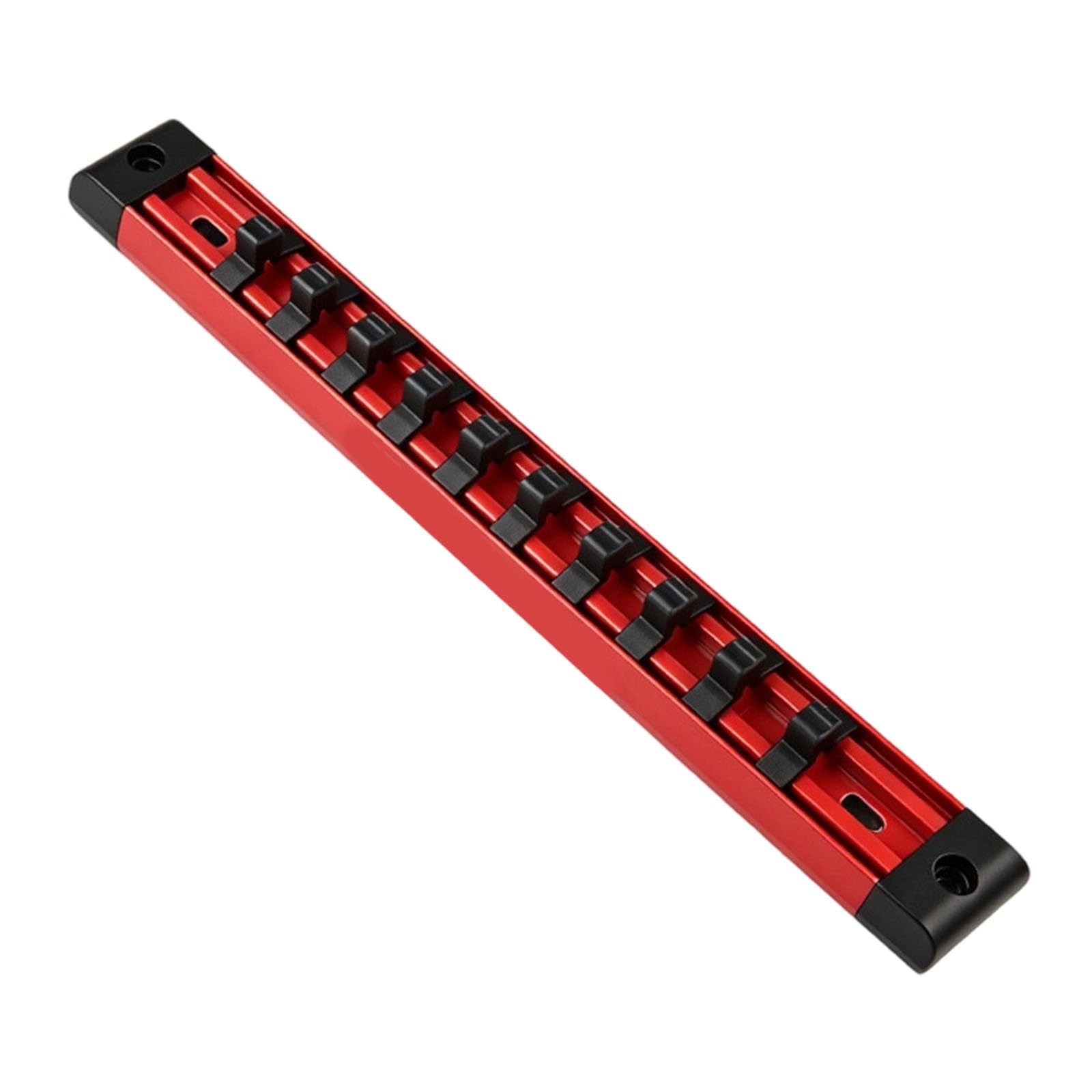 Socket Clip Rails Holder Socket Organizer Rails for 1/4 3/8 1/2 Inch Sockets Strong Base Holds Tool Firmly Organizer for Tool Box Drawer