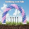 Balloon Arch Kit Stand Foldable storage, 9FT Height & 10FT Width Adjustable Balloon Arch Frame, for Weddings, Baby Showers, Birthdays, Graduation, Backdrop for Parties #1