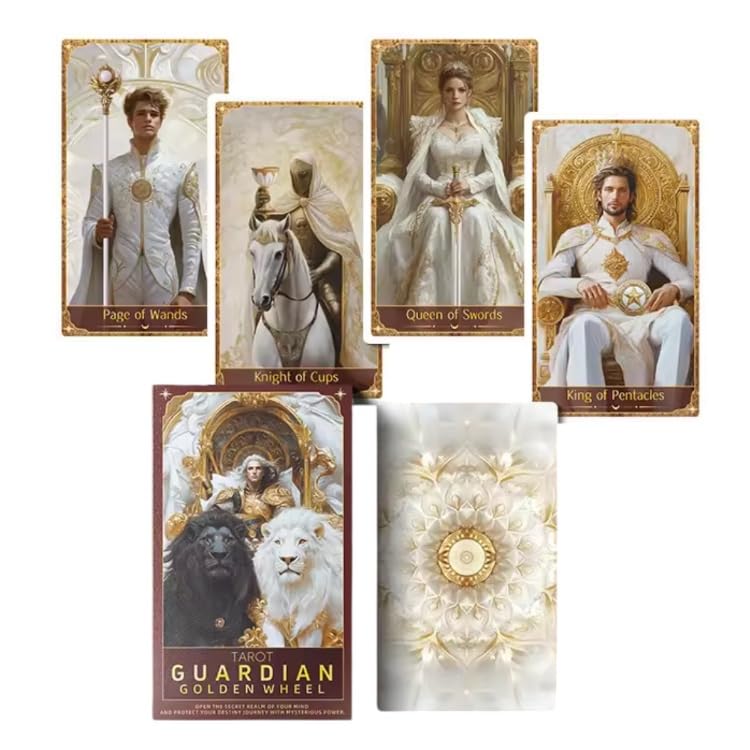 Amazon.co.jp: タロットカード ガーディアン ゴールデンホイール、神秘