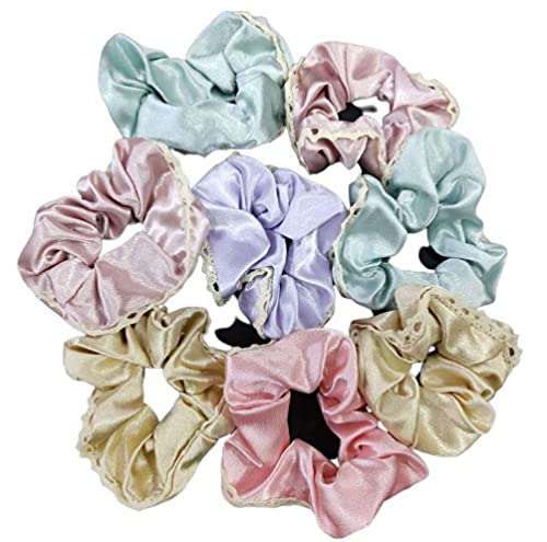Creation's Elastic Printed Hair Ties Scarfs (5 pcs)