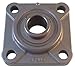 Flange Bearing, 4-Bolt, Ball, 1" Bore