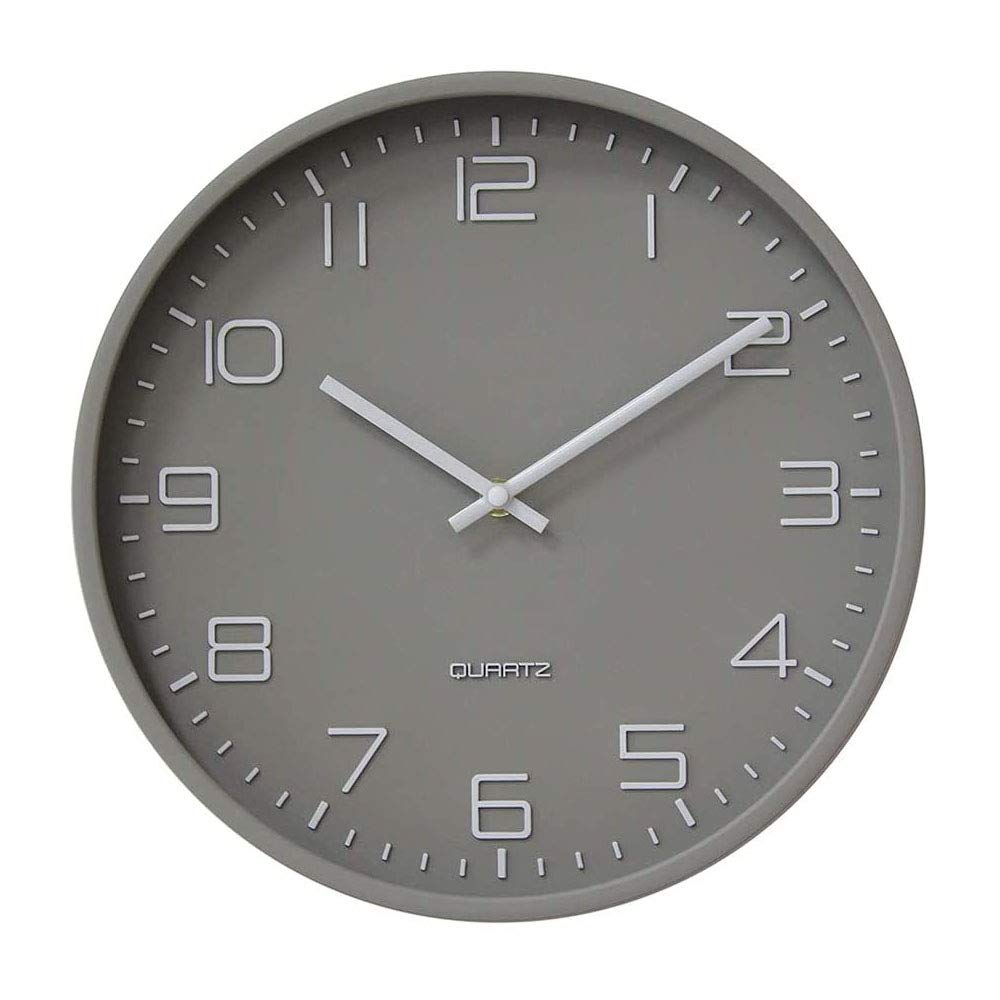 HZDHCLH Wall Clocks for Living Room Bedroom Office Classroom Decor Small Silent Non Ticking Kitchen Wall Clock Battery Operated