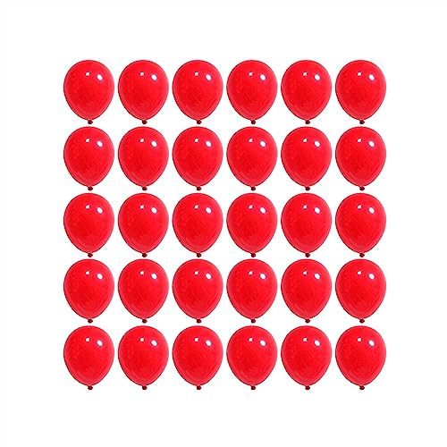 Image of 5 inch Red Party Balloons, 100 pcs Mini Latex Balloons for Birthday Wedding Baby Shower Decorations(Red)