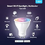 Tapo Ampoule Connectée Alexa GU10, Multicolore LED Dimmable L610, 4 pièces - 2