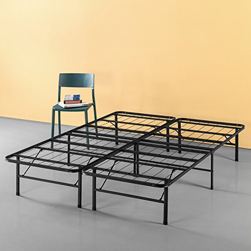 ZINUS 14 Inch Callie Classic SmartBase Mattress Foundation Platform Frame, Box Spring Replacement, Quiet Noise-Free. Under-Bed Storage, Full, Black