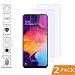 Produktbild FMPC Kompatibel mit [2 Stück] Panzerglas Schutzfolie für Samsung Galaxy A50, 9H Härte, Anti-Kratzen, Anti-Öl, Anti-Bläschen HD Displayschutzfolie,Tempered Glas Schutzglas