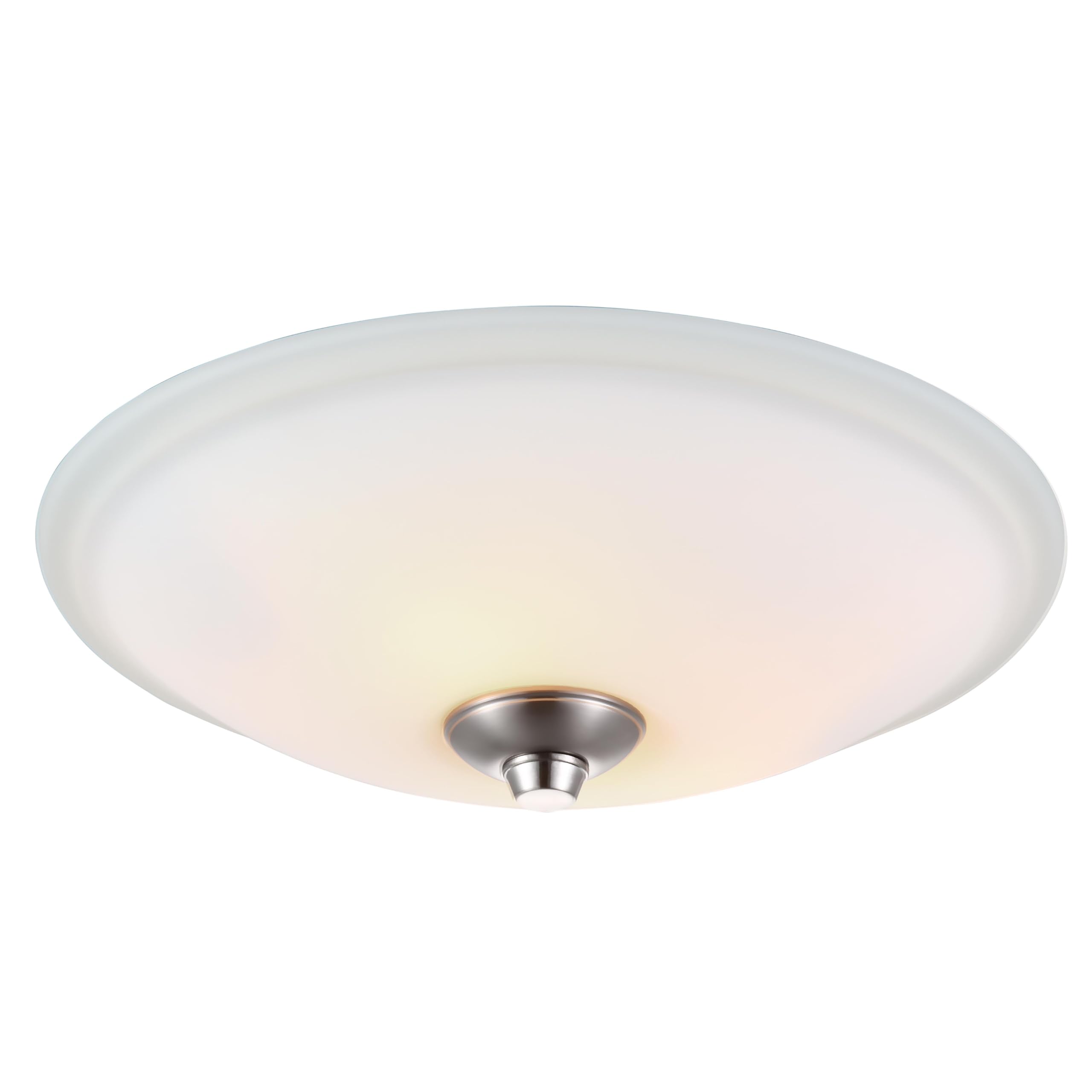 Ventilateur de salle de bain 70 CFM avec éclairage et 2 embouts inclus Spartan