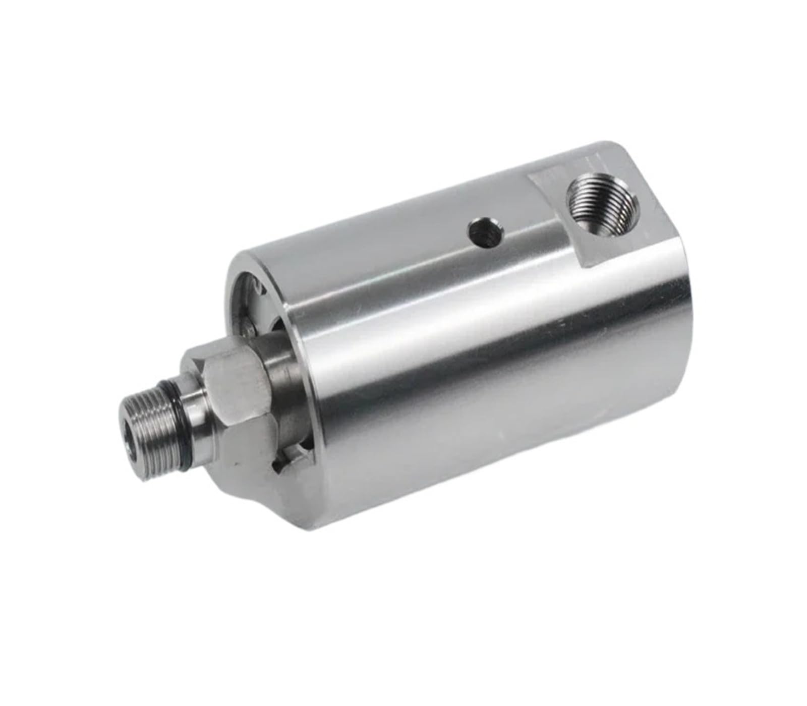 Joint rotatif 1/2" 3/4" 1" 3/8" 1/4" 1/8" Joint rotatif d'huile hydraulique droit à angle droit haute vitesse et basse pression for machine de nettoyage haute pression(3/4")