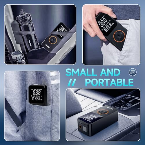 Lolssa 5614 PRO MAX Tire Inflator Portable Air Compressor-Air Pump 20000Mah & 150Psi Cordless Electric thumb #6