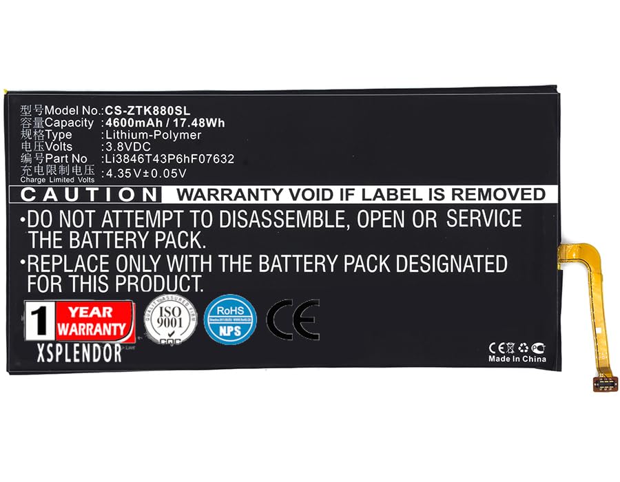 Amazon.com: XSPLENDOR XPS Replacement Battery for AT&T Trek 2 HD