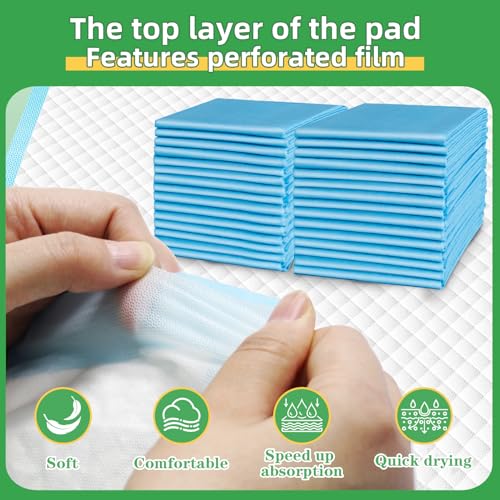 Image of DEEP DEAR Dog Pads Extra Large 30 inchx36 inch, 30-Count XXL Puppy Pads, Super Absorbent Pee Pads for Dogs, Disposable Bed Pads for Doggies, Puppies, Thicker X-Large Incontinence Pads for Dogs, Cats, Rabbits