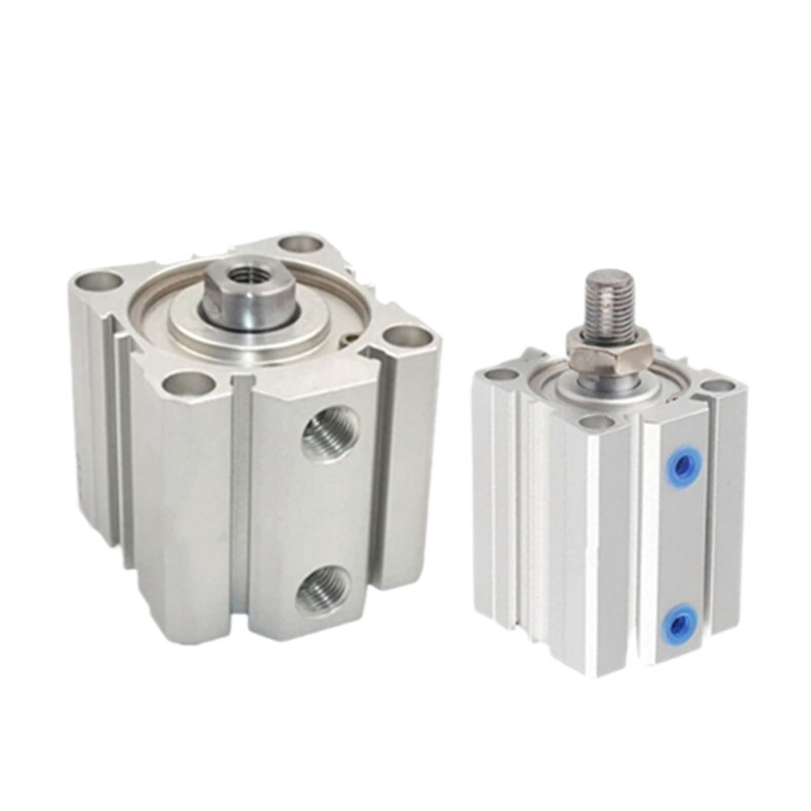 Vérin pneumatique ACQ100 d'ingénierie précise avec corps compact anodisé