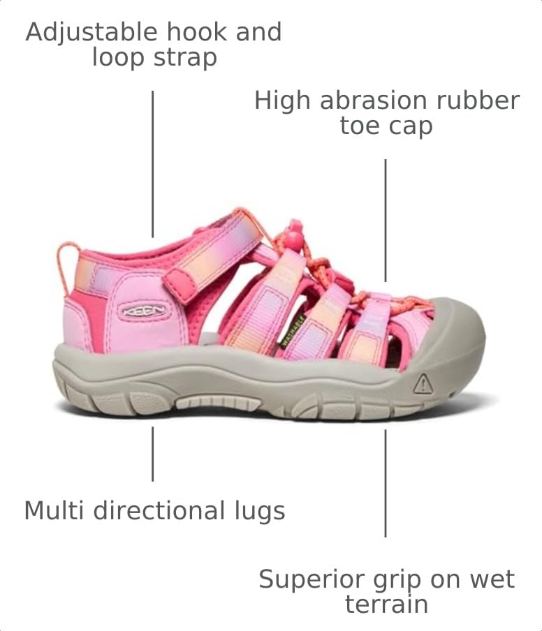 Image of KEEN Unisex-Child Newport H2 Closed Toe Water Sandals