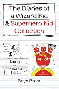 Paperback The Diaries of a Wizard Kid & Superhero Kid Collection: Free bonus book: I Am Pan: The Fabled Journal of Peter Pan Book