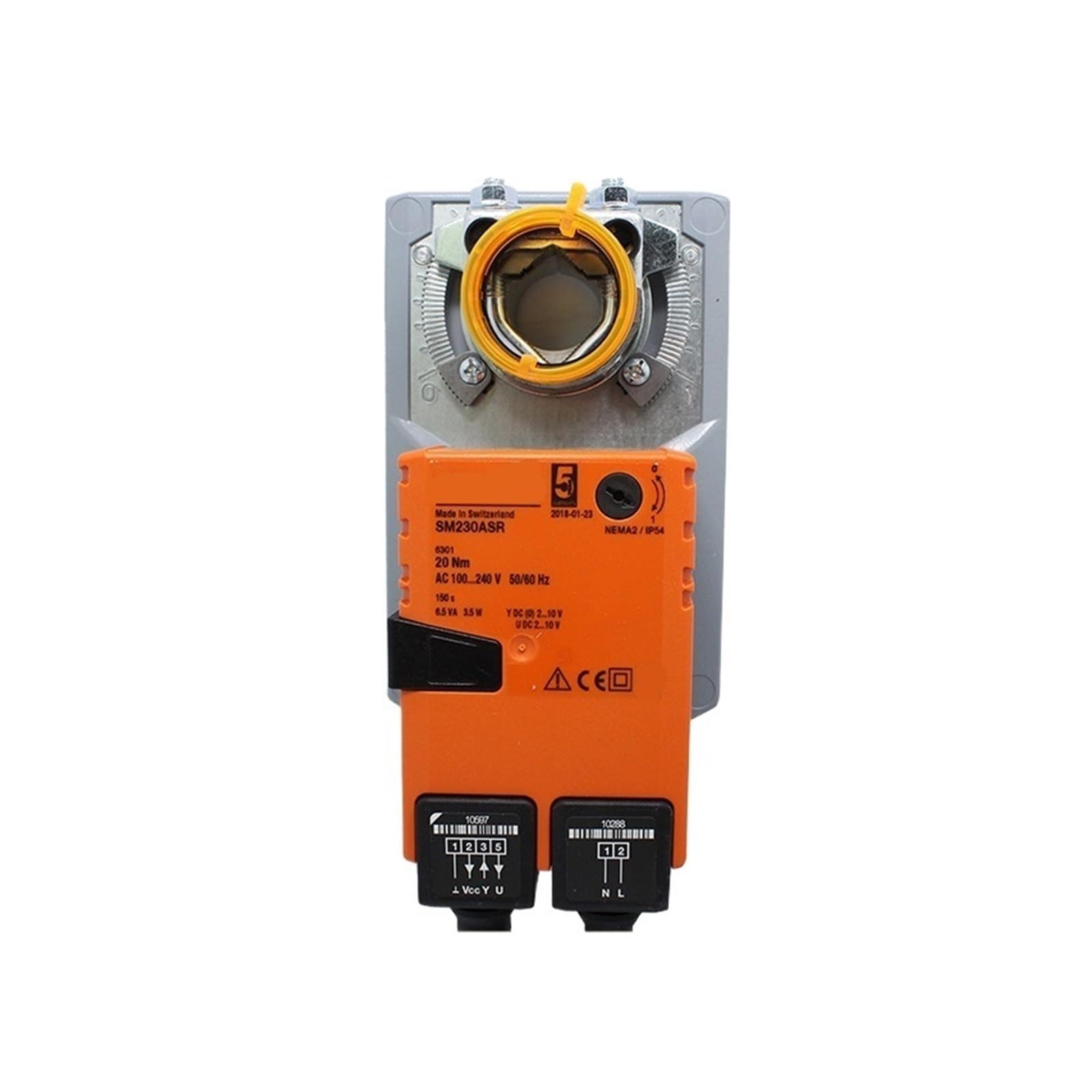 BRODEFUP 20NM SM230ASR 220V Damper actuator adjusting air dampers in ventilation