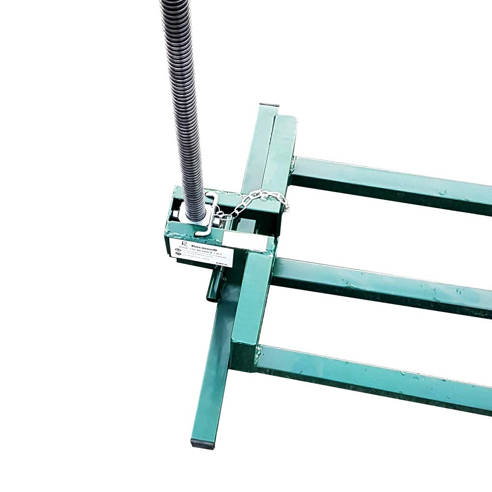 RocwooD Ride On Lawn Mower Lift 400kg Lifting Device Ramp Garden