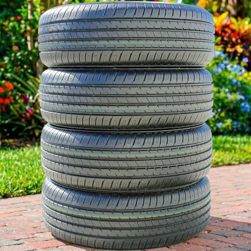 Set of 4 (FOUR) Armstrong Blu-Trac PC All-Season Passenger Car Touring Radial Tires-205/65R15 205/65/15 205/65-15 99H Load Range XL 4-Ply BSW Black Side Wall UTQG 700AA