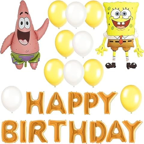 Toyland Spongebob Birthday Balloon Pack Cover