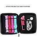 Zero Mass Travel Case/Wallet Organizer/Holder for 40+ Apple Watch Bands, Smart Watch Bands, Watch, Phone, Chargers
