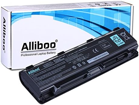 Alliboo High Performance Laptop Battery for Toshiba PA5024U-1BRS PA5023U-1BRS PA5025U-1BRS PA5026U-1BRS PA5027U-1BRS PA5109U-1BRS PABAS260, Fit with Satellite C50 C55 C800 C805 C845