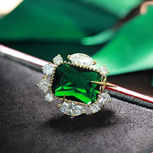 Image of Stunning Cluster Stylish Blue Green Stone Art Deco Collar Pin Lapel Accessory