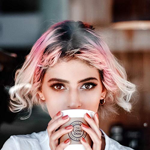 Colibrox 15 Pieces Professional Hair Dye Kit, Includes Hair Color Mixing Bowl, Hair Coloring Comb, Hair Coloring Brush, Earmuff, Clip, Gloves, Diy Hair Coloring Bleaching Tools For Salon And Home #TOP2