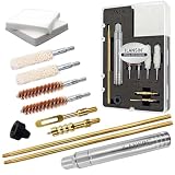 ILANSIN Pistol Basics - 357/ 9mm/ 375/38 Caliber Gun Cleaning Kit- Gun Maintenance & Firearm Care...