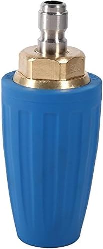 Boquilla turbo de pulverización giratoria de 3000 PSI para limpiador de lavadora de alta presión, accesorio de conexión rápida de 14 pulgadas