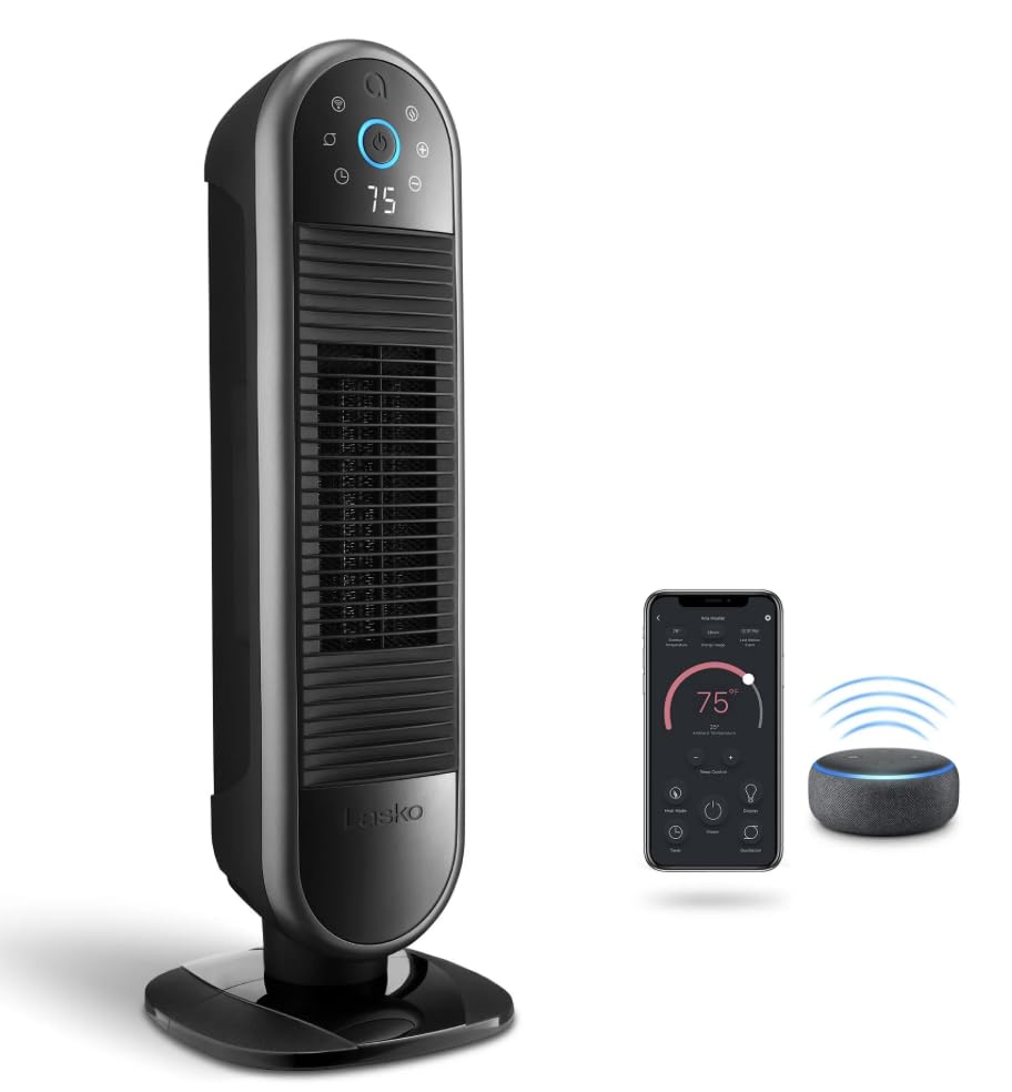 Lassko WiFi space fan/heat-Thermasmart Elite...