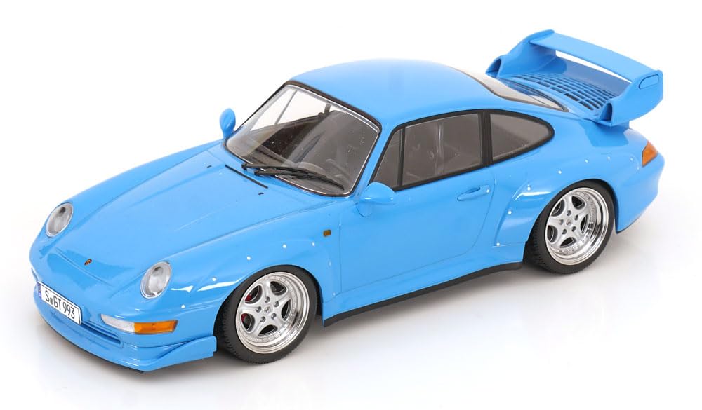 KK-Scale KKDC181423S - Porsch. 911 (993) GT2 1996 Speedline Rims Light Blue - Maßstab 1/18 - Modellauto
