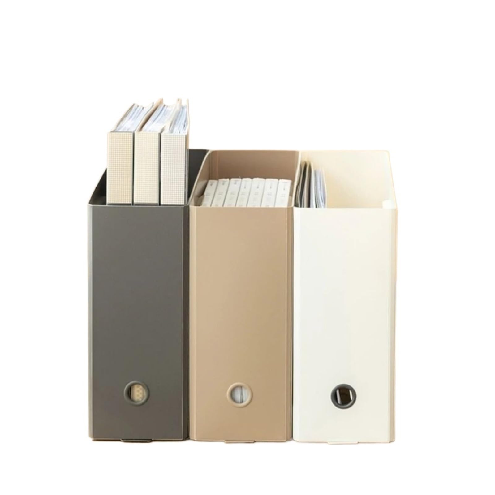 LXHZSY Aktenordner Kunststoff-Datei-Box groe Kapazitt Faltbare A4  Aufbewahrungsbox Schreibwaren liefert Dokument Organizer Box(Black) :  Amazon.de: Brobedarf & Schreibwaren