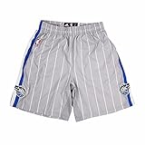 adidas Orlando Magic NBA Grau Authentic Handling Pride Climalite Spiel Shorts für Herren, Herren, Grau, 2XLT