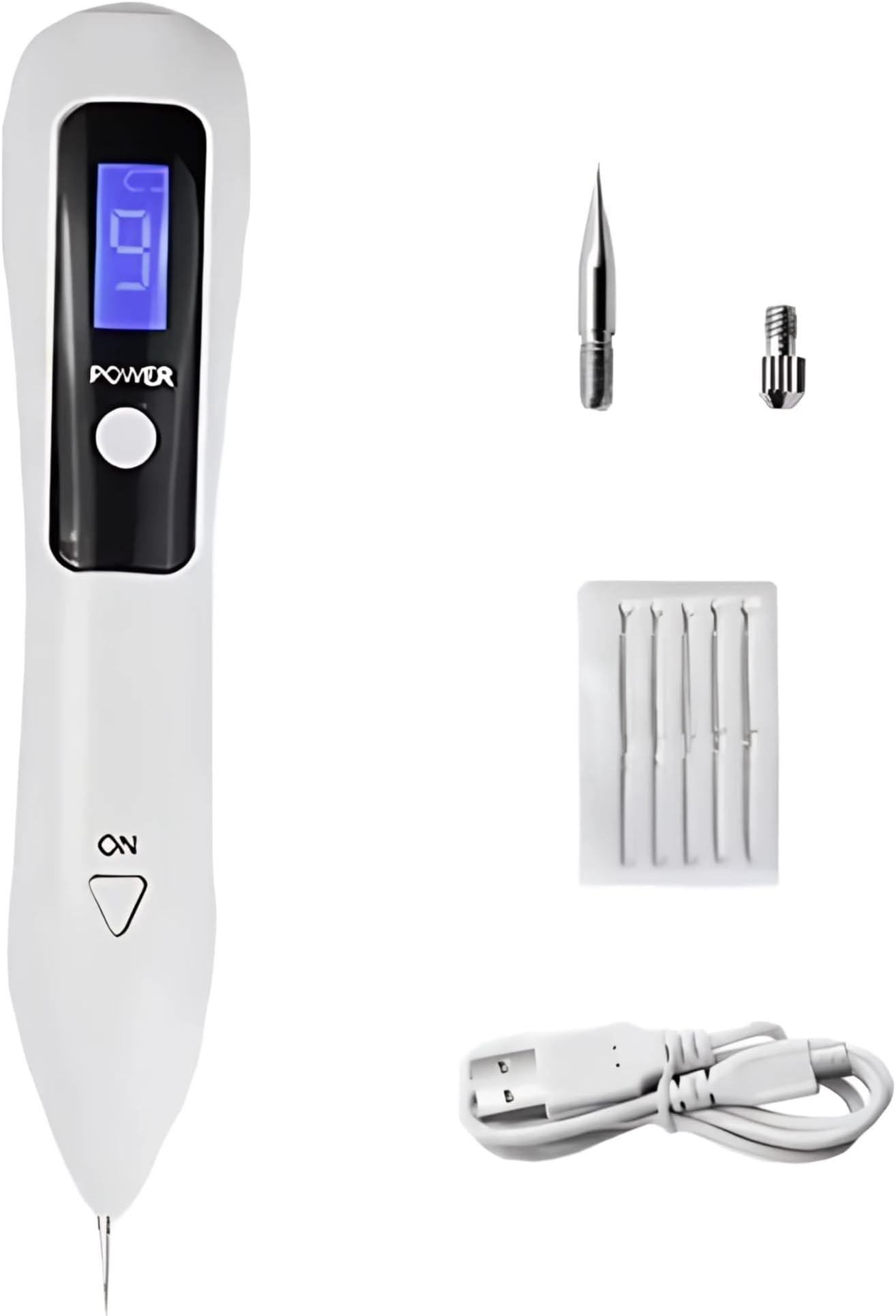Dark Spot Remover Pen – LCD Display Wart Remover Machine for Skin Tag, Freckle and Spot Removal – Portable Beauty Care Tool (Multicolor)