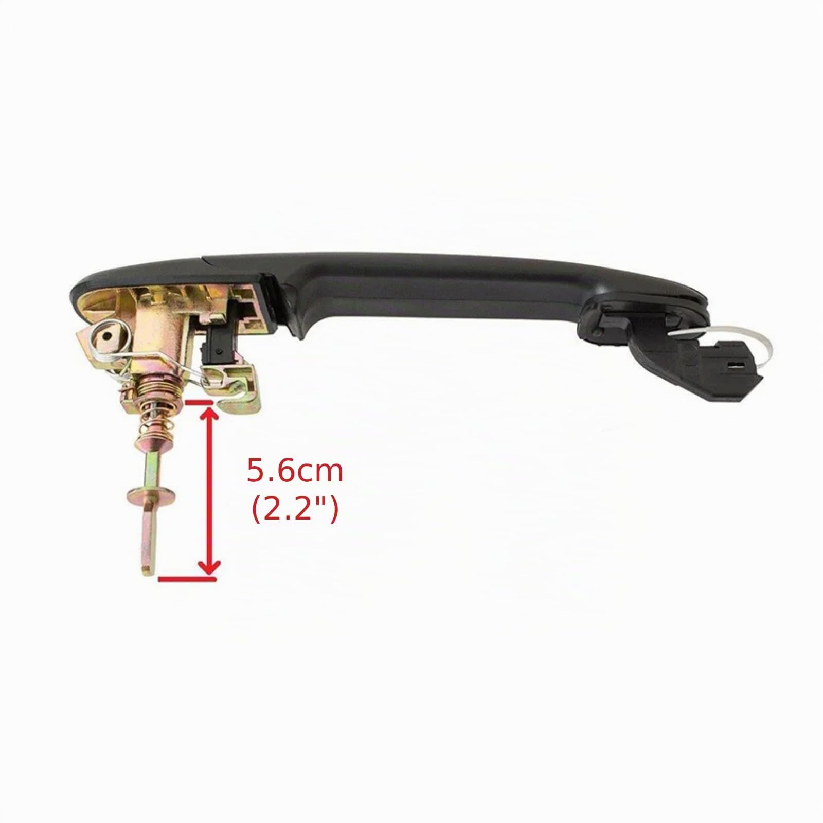 Twowinds Poignée 6N0837207 Compatible avec Ford Galaxy (1995-2015) - Gauche | Compatible avec VW Sharan (1995-2010), Polo (1994-2001)