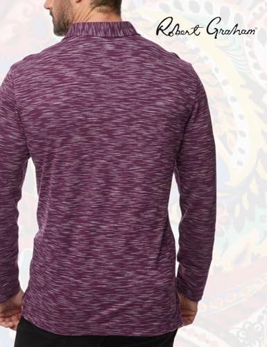 Robert Graham Men's Thales Long Sleeve Knit Polo Shirt3