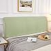 Bett Kopfteil Abdeckung Staubdichte Stretch Nachttisch Schutzhülle Einzel Doppel Queen King Bett Kopfbedeckung Holz/Leder/Stoff Bett Rückenlehne Hussen Schlafzimmer Dekoration,Green3-Length:150cm