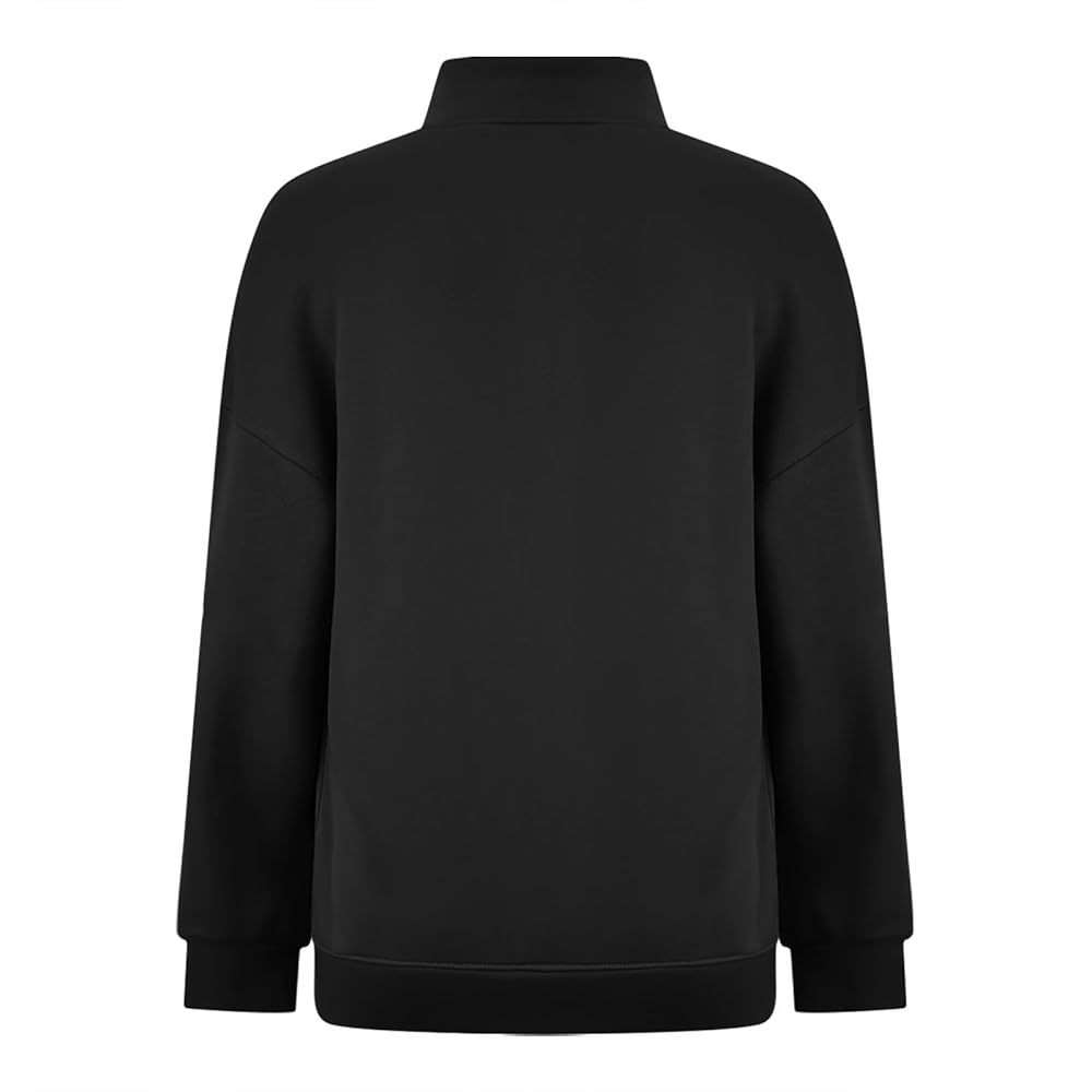 FOCLMP Womens Half Zip Sweatshirts Quarter Zip Up Hoodies